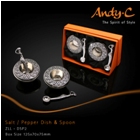 Andy C Tribal Range Salt / Pepper dish + spn